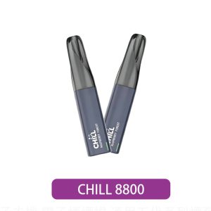 【CHILL】8800口一次性電子煙|人體工學鴨嘴設計|產品主圖|台灣現貨