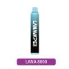 【LANA】8000口一次性電子煙｜17種口味｜可充電大容量｜產品主圖｜台灣現貨
