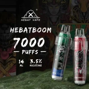 【Hebat】7000口一次性電子煙｜3.5%尼古丁｜產品主圖｜台灣現貨