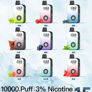 【ICE】10000口一次性電子煙｜四段冰感 可調氣流｜產品圖2｜台灣現貨
