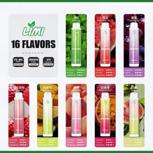【LIMI】8000口一次性電子煙｜15ml 可充電｜產品圖2｜台灣現貨